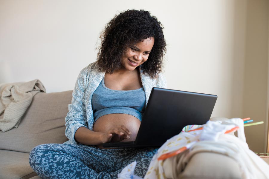 online Geburtsvorbereitungskurse